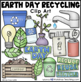 Earth Day RECYCLING Clip Art Collection