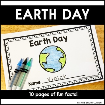 Preview of Earth Day Reader/Book - 1st/2nd