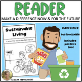 Earth Day Reader: Sustainable Living - Reduce Reuse Recycl