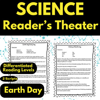 Preview of Earth Day Reader's Theater Script Science Differentiated Oral Reading Fluency