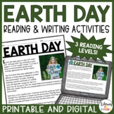 Earth Day Reading Activities | Passages | Reading Comprehension