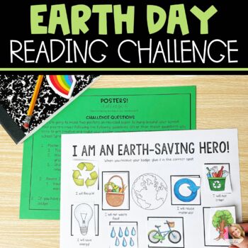 Preview of Earth Day Reading Challenge