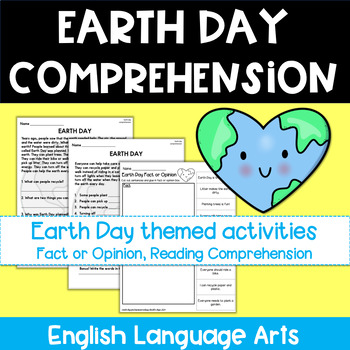 Preview of Earth Day | Reading Comprehension