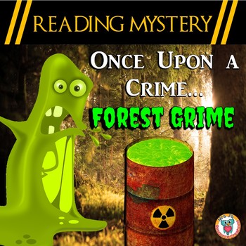 Preview of Earth Day Reading Comprehension Activity: Spelling, Rhyming - Reading Mystery