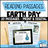 Earth Day Reading Comprehension Passages