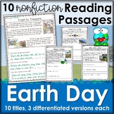 Preview of Earth Day Reading Comprehension Passages