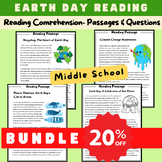 Earth Day Reading Comprehension Passages and Questions Mid