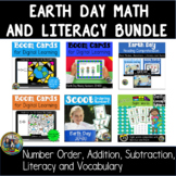 Earth Day Reading Comprehension and Math Bundle