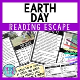 Earth Day Reading Comprehension and Puzzle Escape Room - A