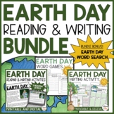 Earth Day Reading and Writing Activities Bundle | Free Wor