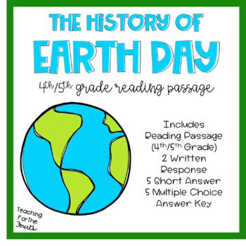 Preview of Earth Day Reading Passage