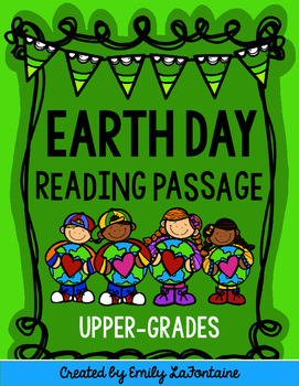 Preview of Earth Day Reading Comprehension Passage