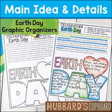 Earth Day Activities - Main Idea & Details Supporting - Gr