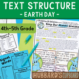 Earth Day Reading Passages -Text Structure Graphic Organiz