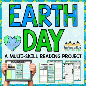 Preview of Earth Day Reading Comprehension | Reading Project Enrichment