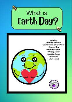 Preview of Earth Day Reading, Writing, & Activity Packet