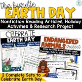 Earth Day Reading Comprehension Passages Endangered Animal