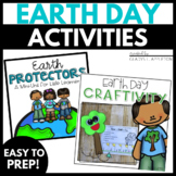 Earth Day Reading and Writing Activities with Craft Bundle