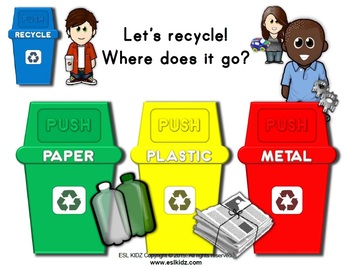 Preview of Earth Day Recycle Activity