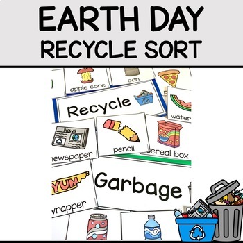 Preview of Recycle Sort (Recycle vs Garbage) for Earth Day
