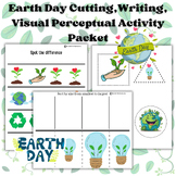 Earth Day Recycle Theme Cutting, Visual, Fine Motor Activi