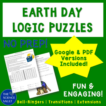 Preview of Earth Day Recycling Logic Puzzles for Critical Thinking Skills Development