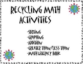Earth Day Recycling Math Activities