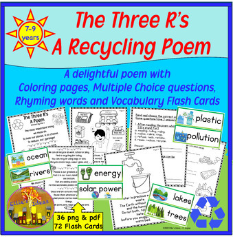 Preview of Earth Day Recycling Poem