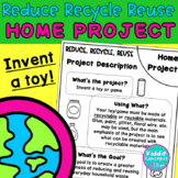 Earth Day Recycling Project - Reduce Recycle Reuse - home project