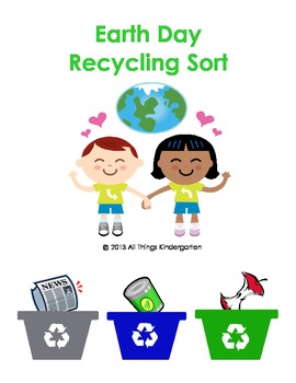 Preview of Earth Day Recycling Sorting Game
