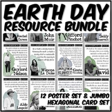 Earth Day Resource Bundle (12 Poster Set & Jumbo Hexagonal
