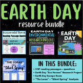 Earth Day Resources Bundle: Reading Passages, Escape Room,