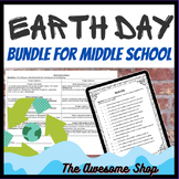 Earth Day Resources for Middle School Block English, Scien