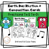 Earth Day Rhythm Composition Cards for Lower Elementary Mu