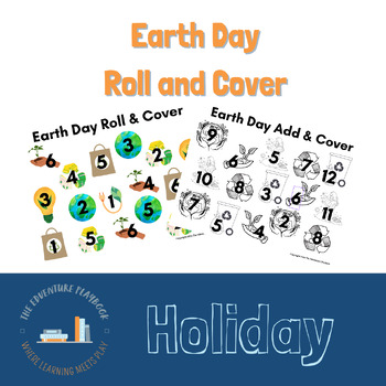 Preview of Earth Day Roll, Add and Subtract