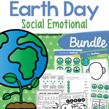 Preview of Earth Day SEL BUNDLE | Games, Activities, Worksheets, Lessons