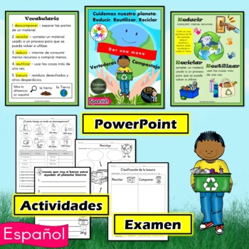 Earth Day SPANISH Bundle | Día de la Tierra- Actividades y Exámenes ...