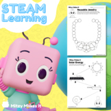 Earth Day STEAM Printable Activities - Counting, Jewelry M