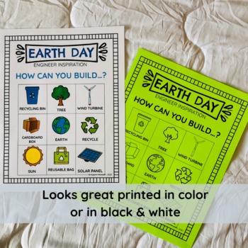 Earth Day STEM Activities | Engineer Inspiration | Printable & Digital