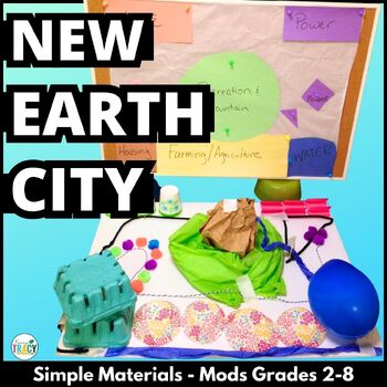 Preview of Earth Day STEM Challenge Activity - New Earth City