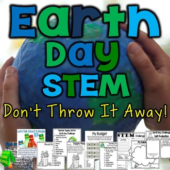 Preview of Earth Day STEM Reduce, Reuse, Recycle