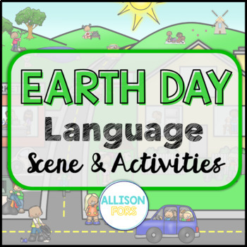 Preview of Earth Day Picture Scene for Speech Therapy - Language Scene