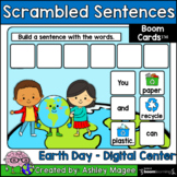 Earth Day Scrambled Sentences - Boom Cards - Digital Dista
