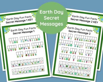 Preview of Earth Day Secret Messages