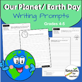 Earth Day/Sharing the Planet Writing Prompts- Grades 4-5