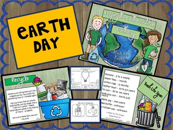 Earth Day Slideshow and Activities by Kathy Green | TPT