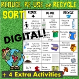 Earth Day Sort: Reduce, Reuse and Recycle Matching Activity: NOW DIGITAL!