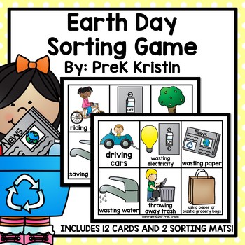 Preview of Earth Day Sorting Game