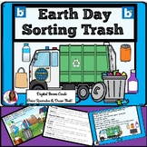 Earth Day Sort & Recycle Trash Digital BOOM Cards