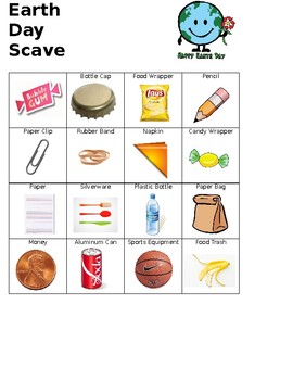 Preview of Earth Day Sorting activity